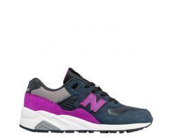 Женские кроссовки New Balance 580 серо фиолетовые WRT580KG