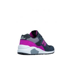 Женские кроссовки New Balance 580 серо фиолетовые WRT580KG