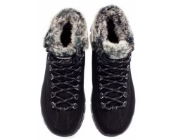 Ботинки утепленные женские Skechers Synergy-Vital Sign черные