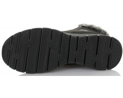 Ботинки утепленные женские Skechers Synergy-Vital Sign черные