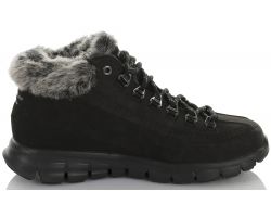 Ботинки утепленные женские Skechers Synergy-Vital Sign черные