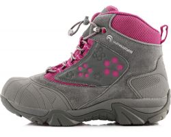 Ботинки Outventure CRATER III Kids insulated Boots серо-малиновые