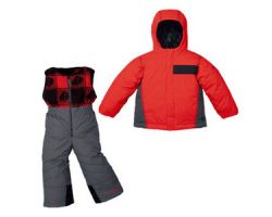 Горнолыжный костюм Columbia Snow Go-Er Set червоний