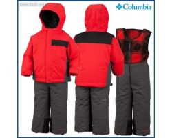 Горнолыжный костюм Columbia Snow Go-Er Set червоний