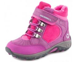 Ботинки Merrell Moab Quick Close Natural Thermo розовые